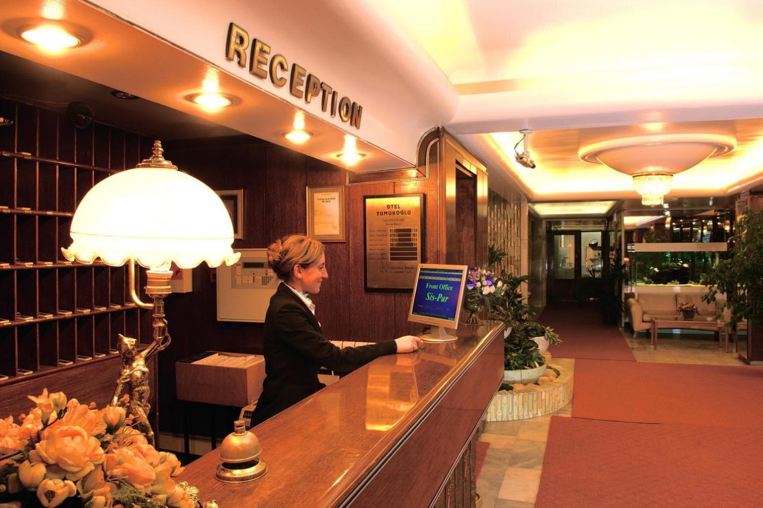 Yumukoglu Hotel Esmirna Interior foto